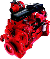 CUMMINS ISLe Series Diesel Engine Used in Vehicle